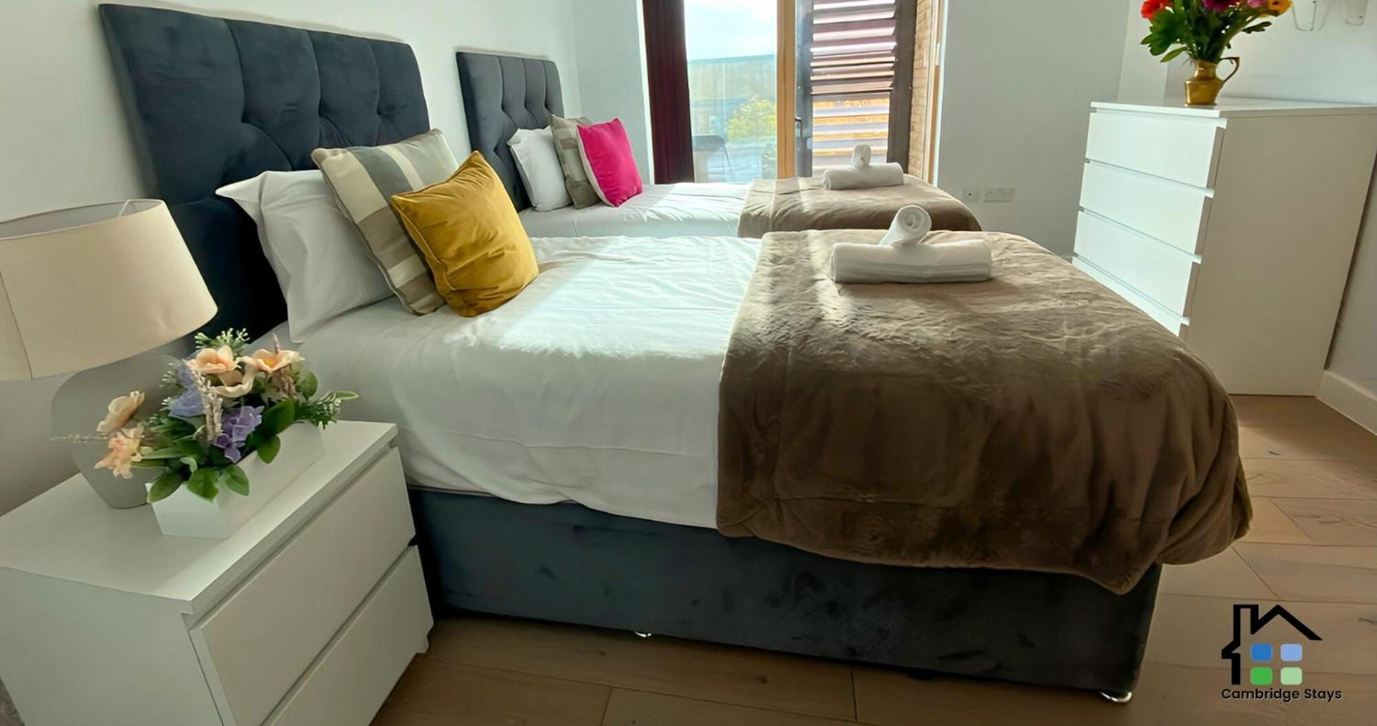 Cambridge Stays - Apartment At Addenbrooke Hospital And Bio Campus - Free Private Parking Extérieur photo
